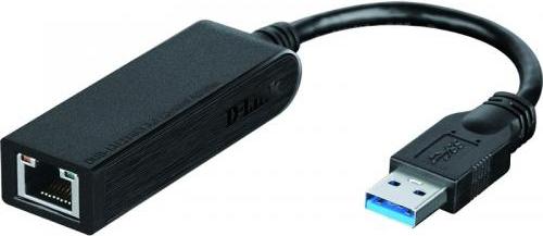 D-Link ADAPTOR RETEA, extern, USB 3.0, port RJ-45, 1000 Mbps, DUB-1312