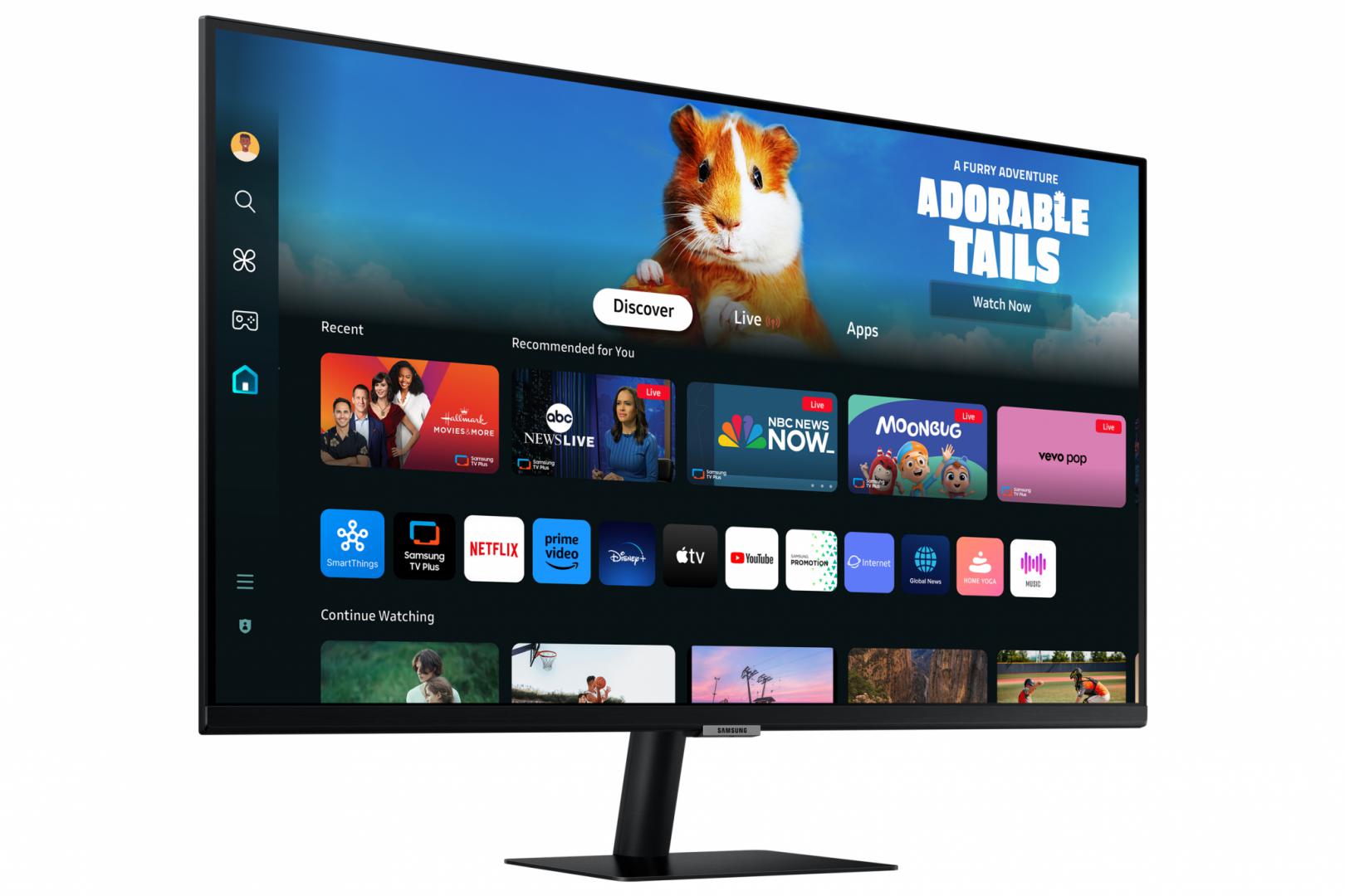 Samsung Monitor 32", LS32DM500EUXDU - imagine 3