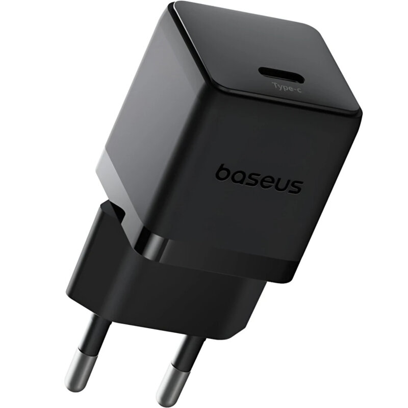 Baseus INCARCATOR retea Palm, Quick Charge 20W, 1 x USB Type-C, negru, P10111602113-00