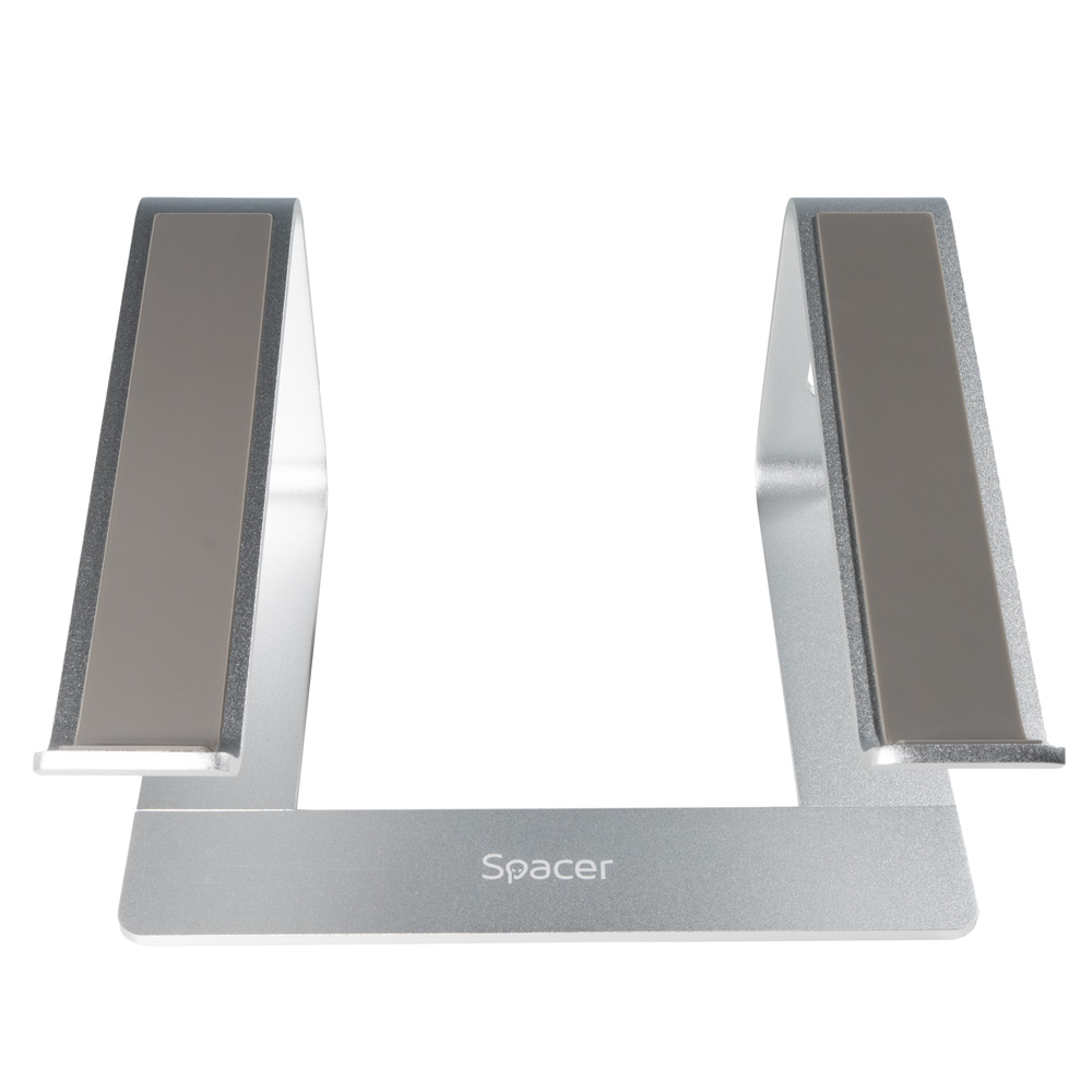 SPACER Stand Notebook 15.6", aluminiu, demontabil, inalta laptopul la 150mm, SPNS-FIXED - imagine 2