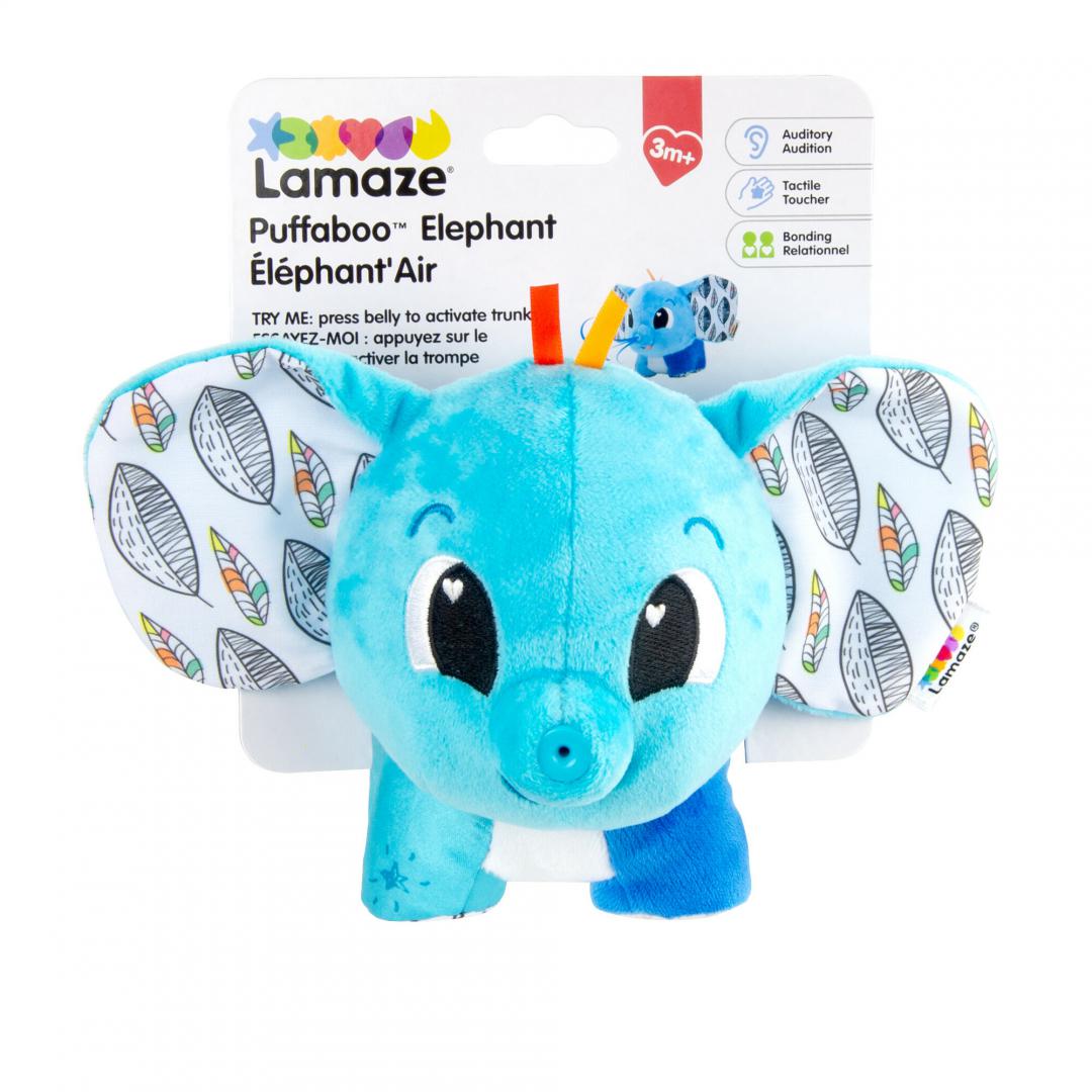 TOMY JUCARIE PENTRU BEBELUSI, ELEFANTUL PUFAILA, LAMAZE, T27467 - imagine 2