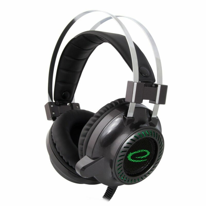 Esperanza Casti gaming cu microfon Toxin stereo 2m Negru, EGH460