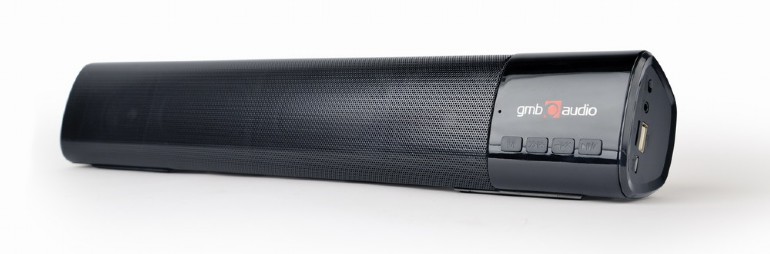 Gembird BOXE portabile bluetooth, tip soundbar, RMS: 10W (2 x 5W), baterie 1200mAh, SPK-BT-BAR400-01