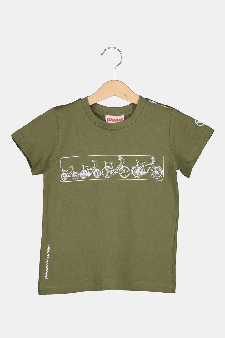 PEGAS TRICOU MULTIBIKE COPII KHAKI-10, PS2122-01-2-MK-10