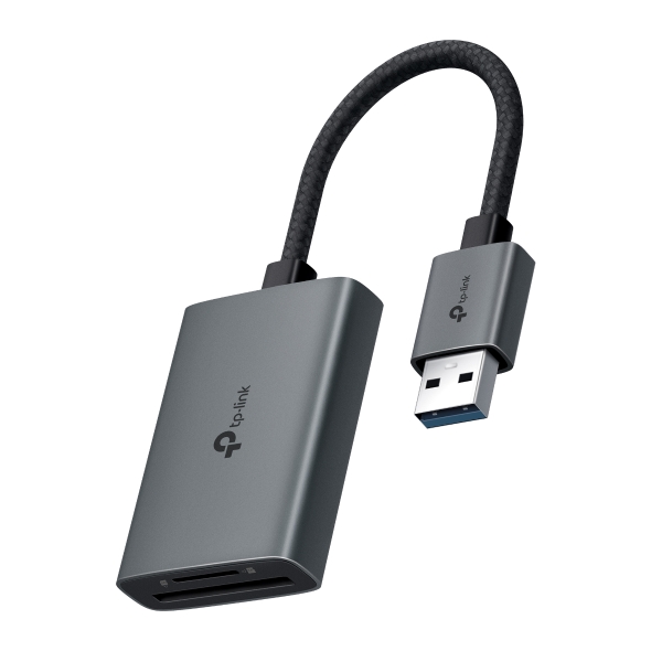 Tp-Link CARD READER extern, interfata USB 3.0, citeste/scrie: SD si microSD, suporta carduri, UA430