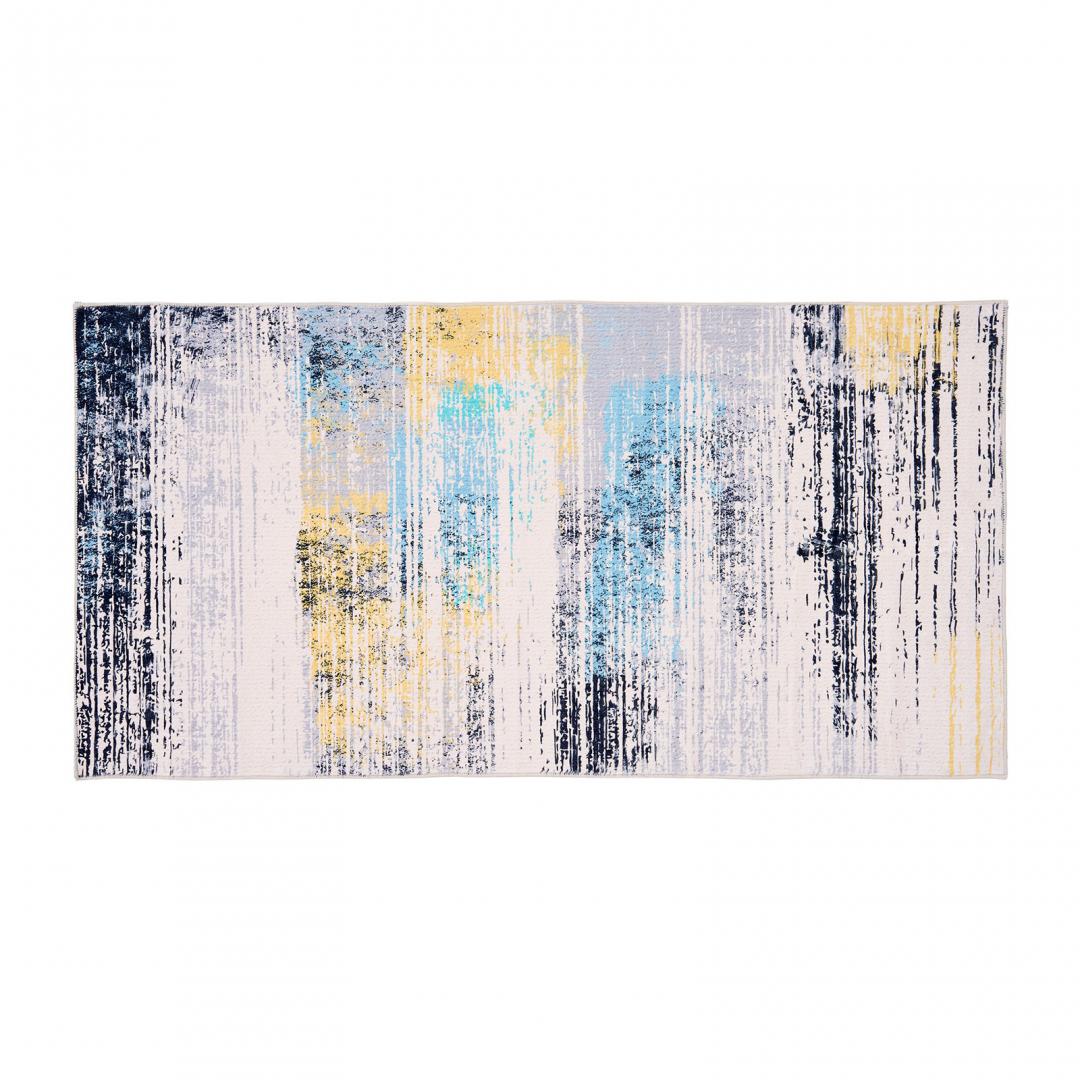HEINNER Covor printat, MILI 70x140 cm, lavabil cu spate antialunecare, inaltime fir, HR-PRINT70-MILI