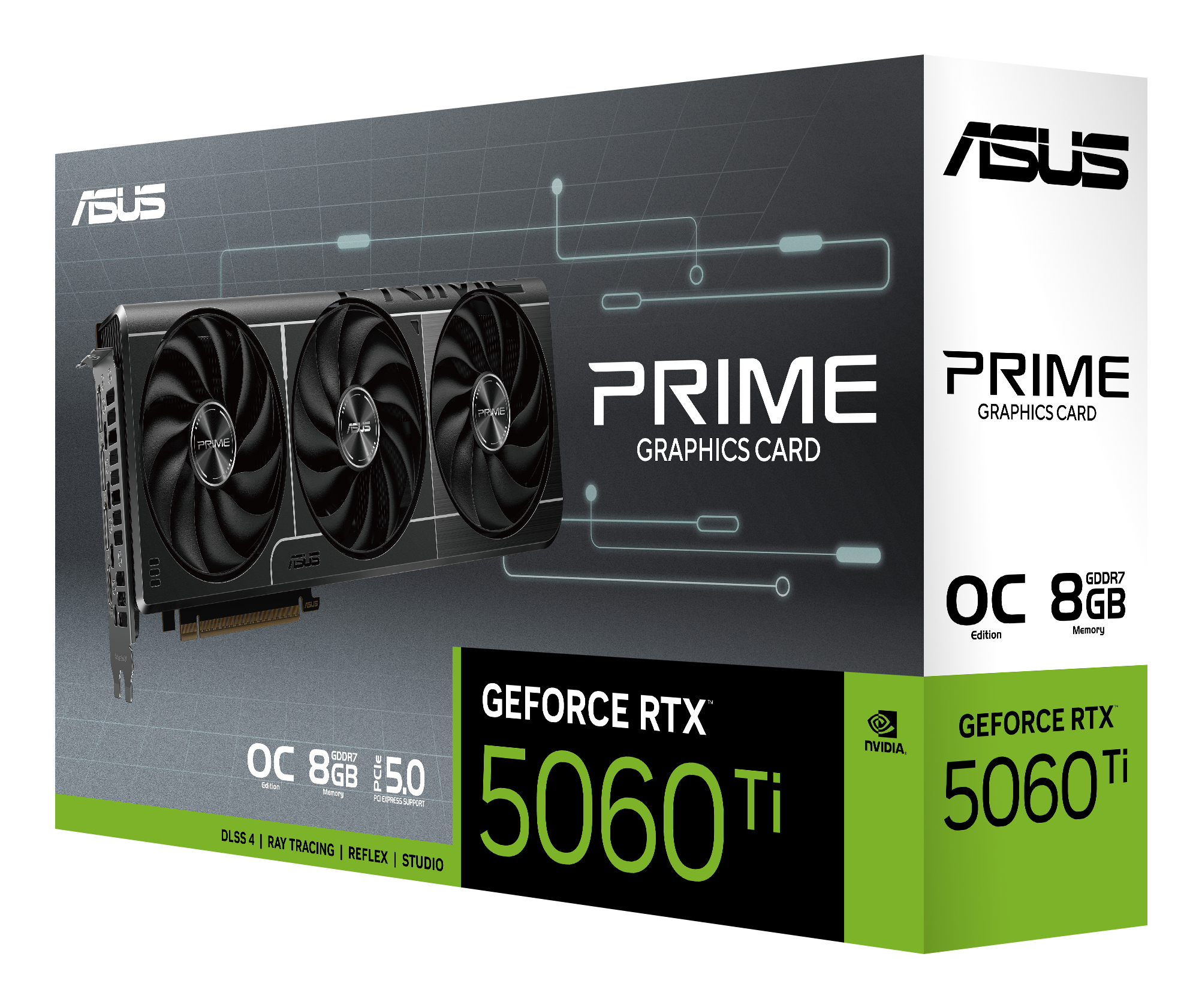 Asus VGA PRIME RTX 5060 Ti OC 8GB, PRIME-RTX5060TI-O8G - imagine 9