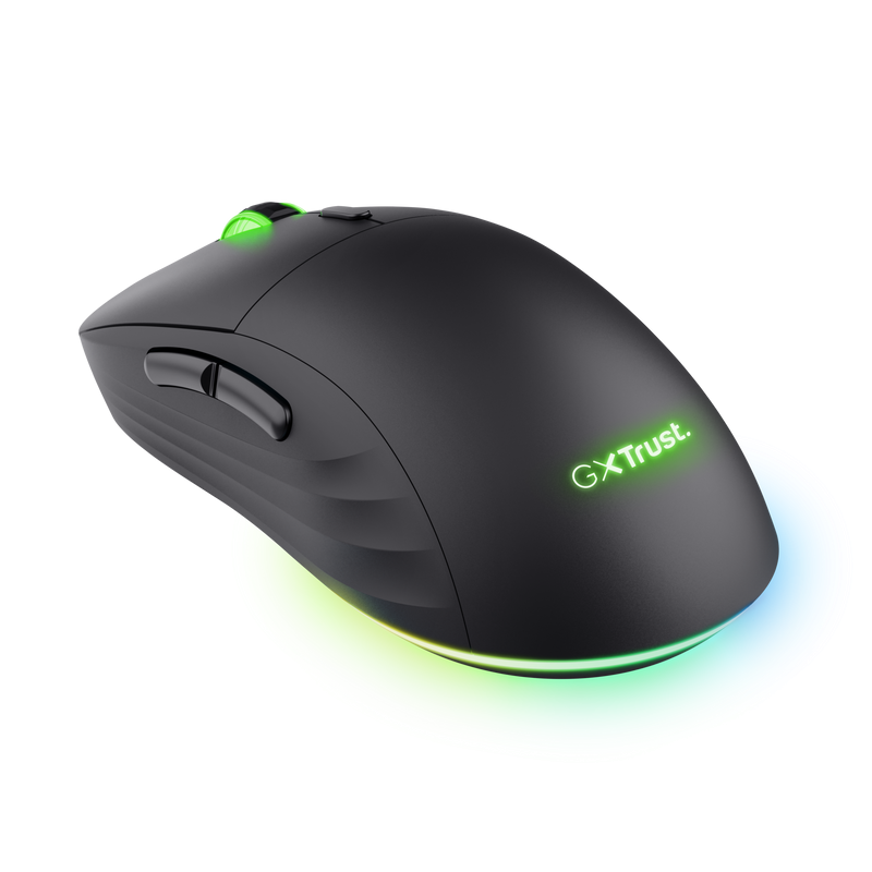 TRUST Mouse Gaming Wireless GXT 927 Redex+, 25600 DPI, negru, TR-25127 - imagine 3