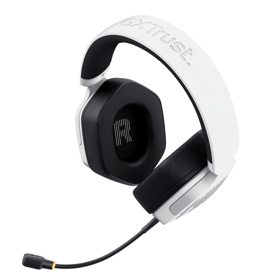 Trust Casti WS GXT 493PS Carus, alb, TR-25747 - imagine 3