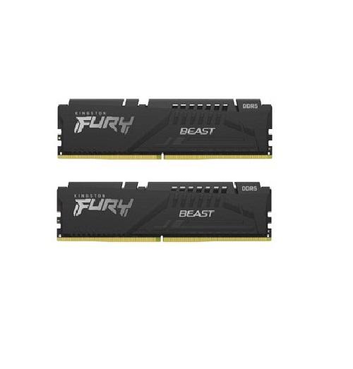 Kingston Memorie DDR DDR5 32 GB, frecventa 5200 MHz, 16 GB x 2 module, radiator, KF552C40BBK2-32