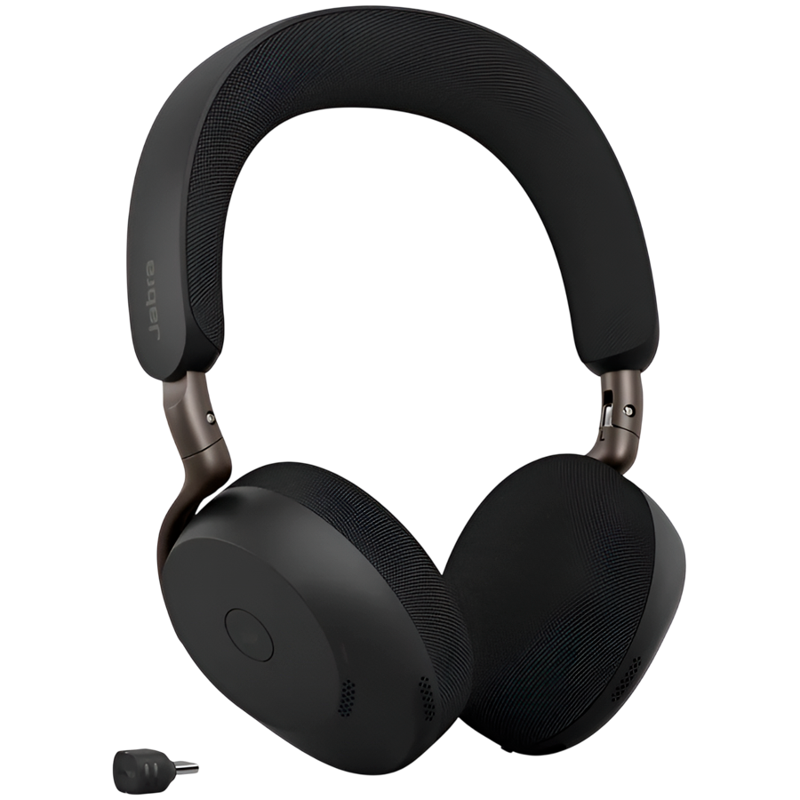 Jabra Evolve3 75, UC, Link390a, Black, WLC Chrg, 37599-989-989