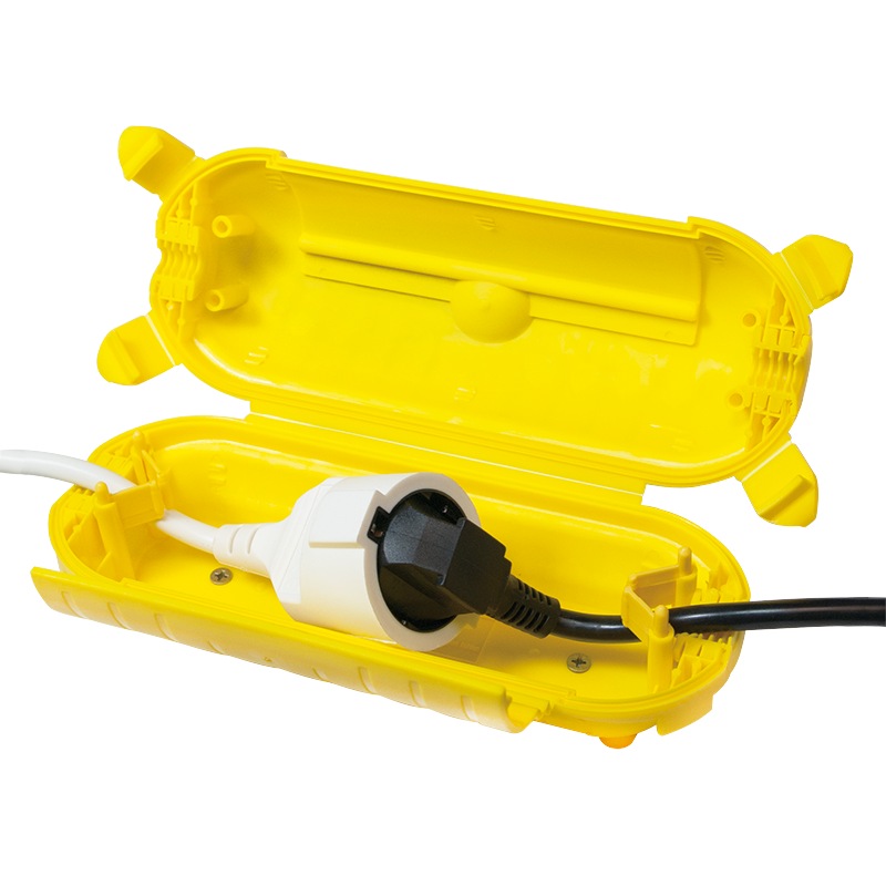 Logilink CUTIE protectie priza pentru exterior, protectie IP44, galben, LPS217 - imagine 3