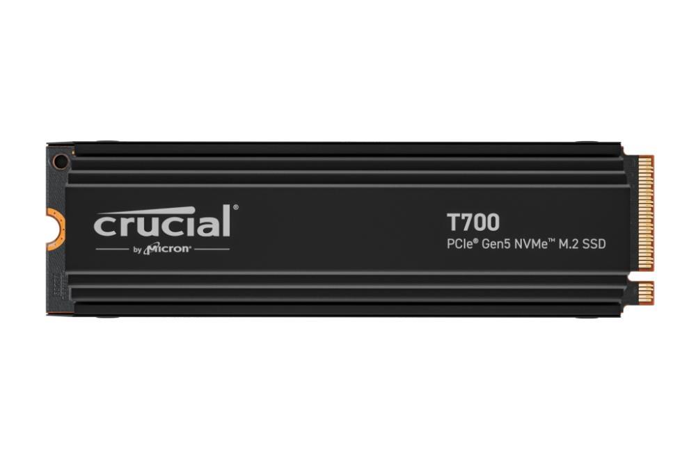 Crucial T700 4TB PCIe Gen5 NVMe M.2 SSD with heatsink, EAN: 649528936738, CT4000T700SSD5