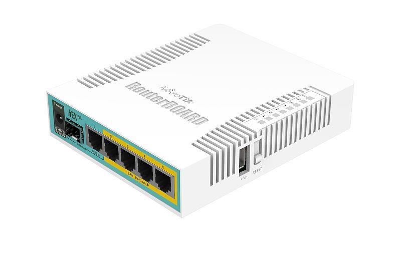 Mikrotik ROUTER NET ROUTER 10/100/1000M 5PORT/HEX POE, RB960PGS