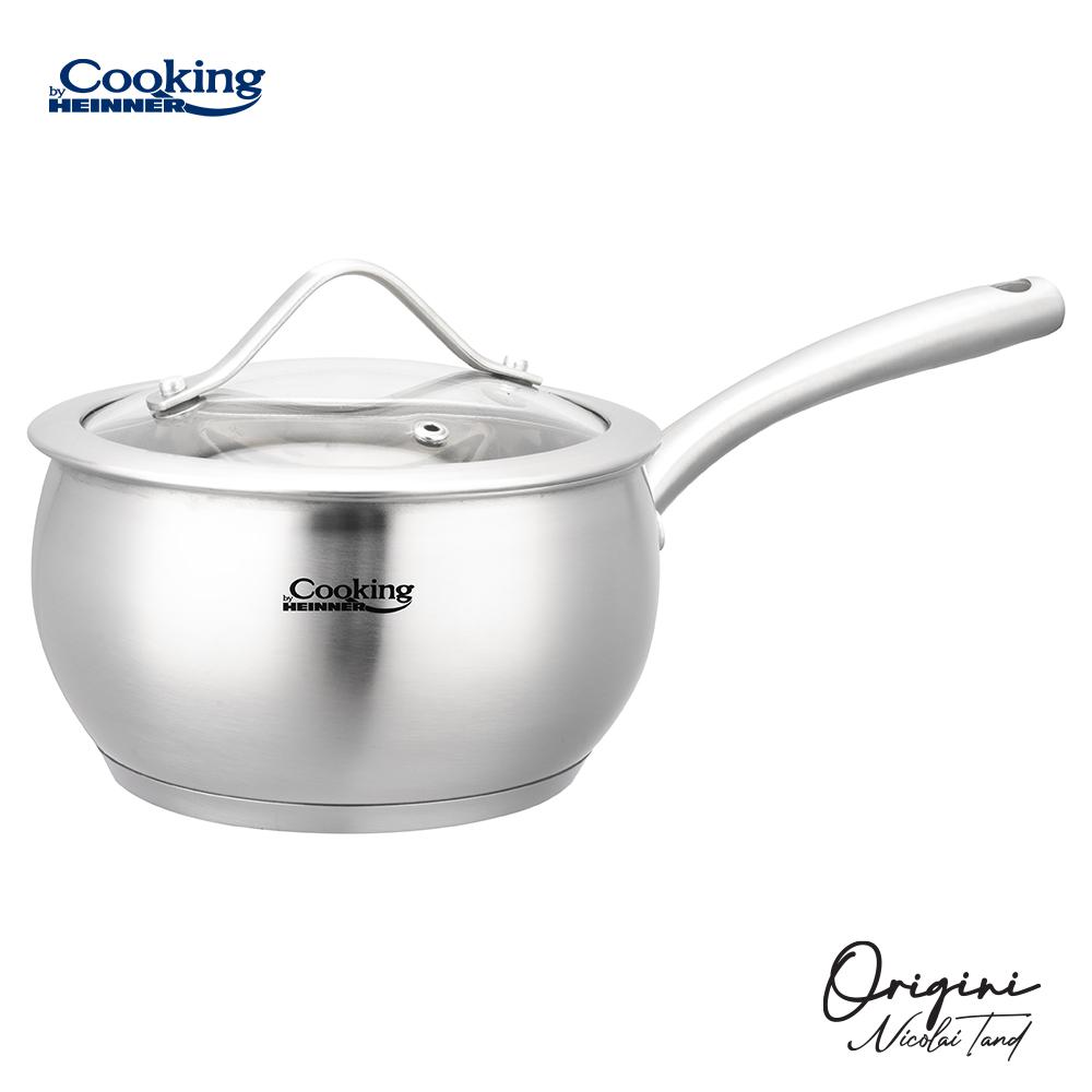 HEINNER CASEROLA INOX+ CAPAC 16X9 CM, 1.8 L, NICOLAI TAND, ORIGINI, COOKING BY, HR-RW-T018