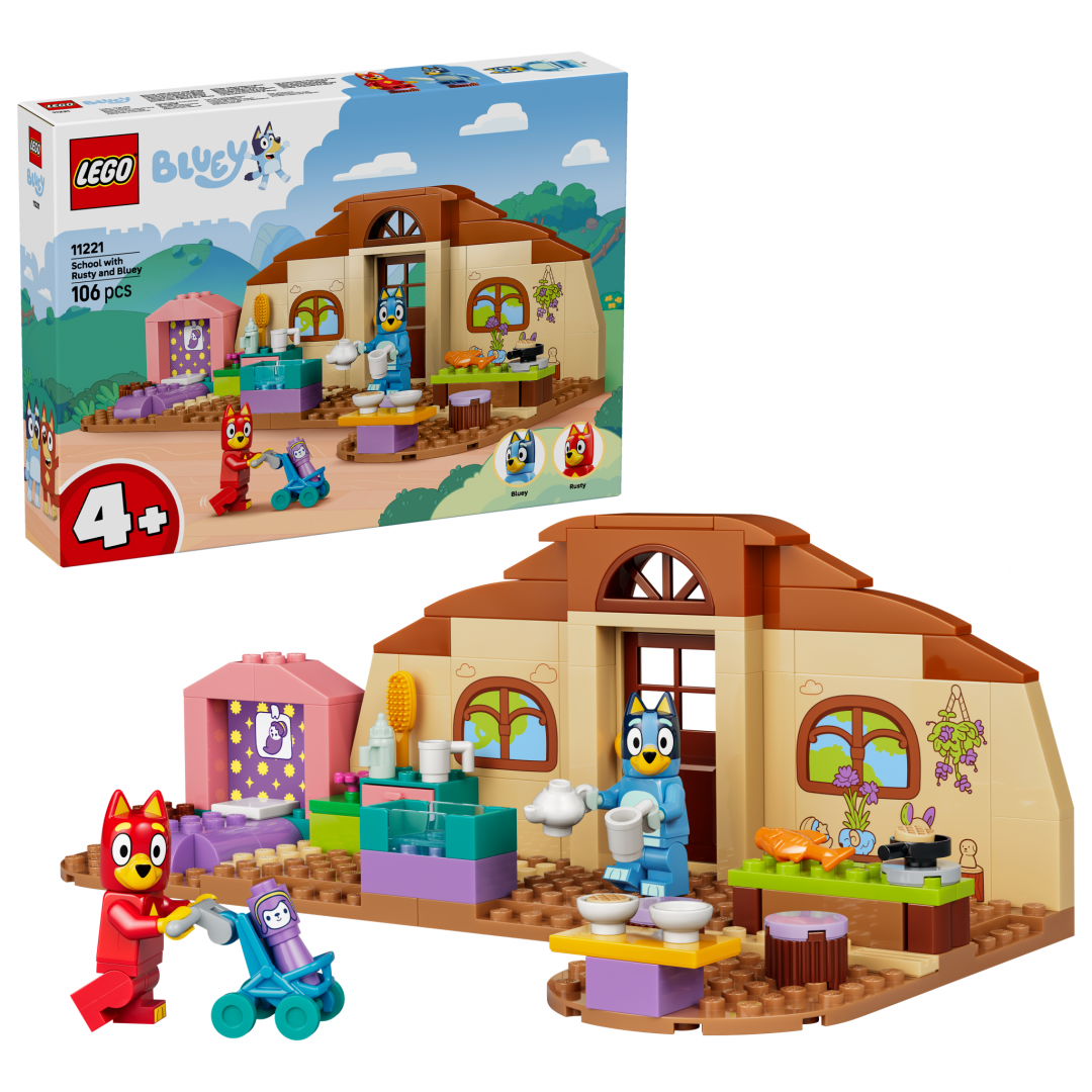 LEGO LA SCOALA CU RUSTY SI BLUE, LEGO11221 - imagine 4