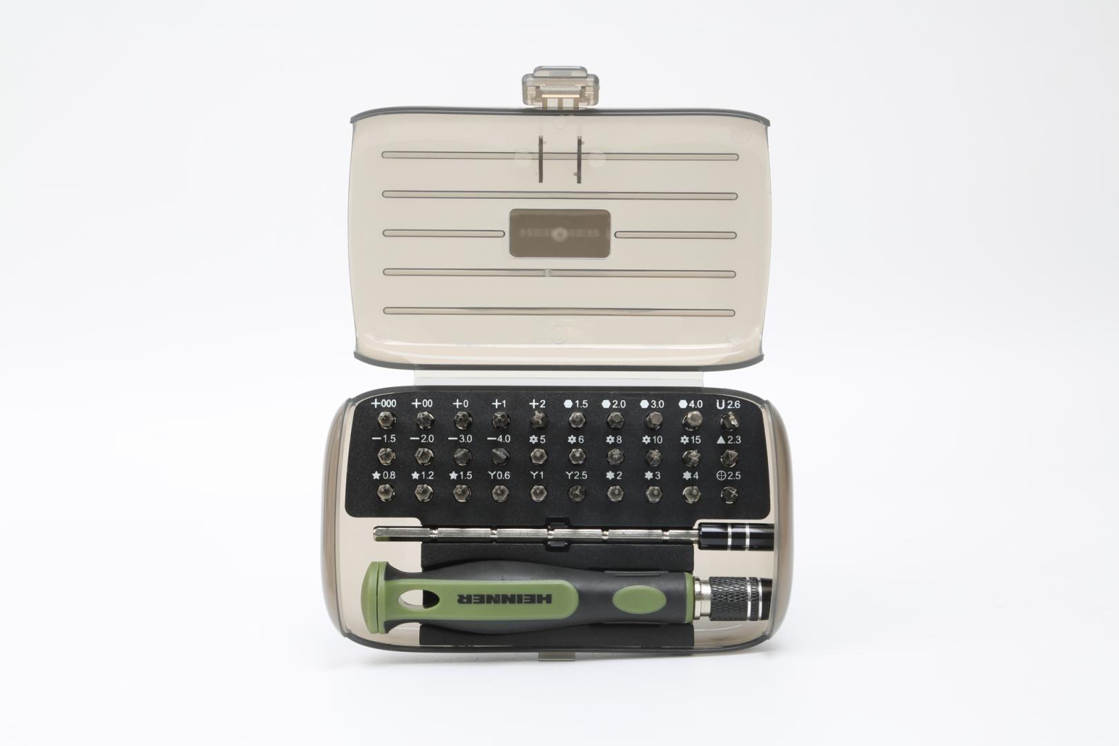 HEINNER Set surubelnita cu 30 biti de precizie, PCSP016