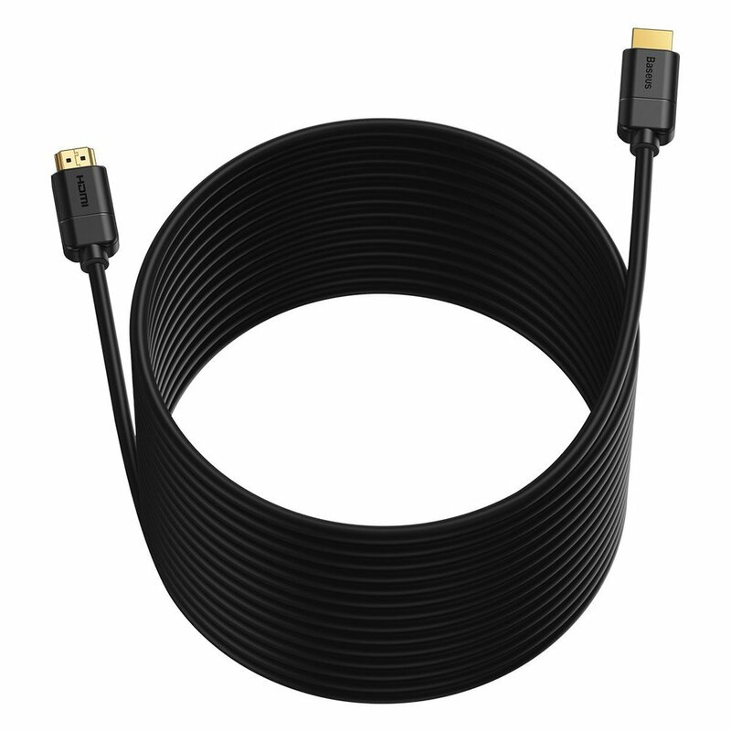 Baseus CABLU video HD Series, HDMI (T) la HDMI (T), rezolutie maxima 4K UHD (3840 x 2160), CAKGQ-D01 - imagine 3