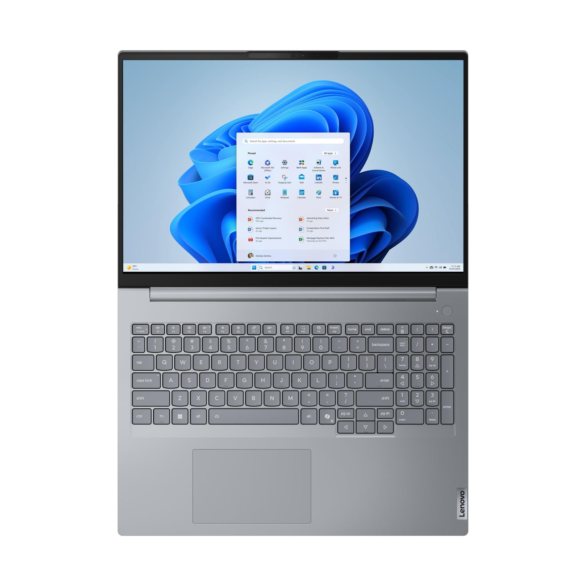 Lenovo TB 16 G9 WUXGA C5 210H 32 1T 3YD DOS, 21US005CRI - imagine 10