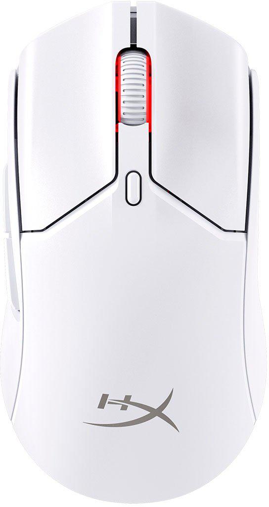 HP Mouse Gaming Wireless HyperX Pulsefire Haste 2 Core Wireless, 3600 DPI, Alb, 8R2E7AA