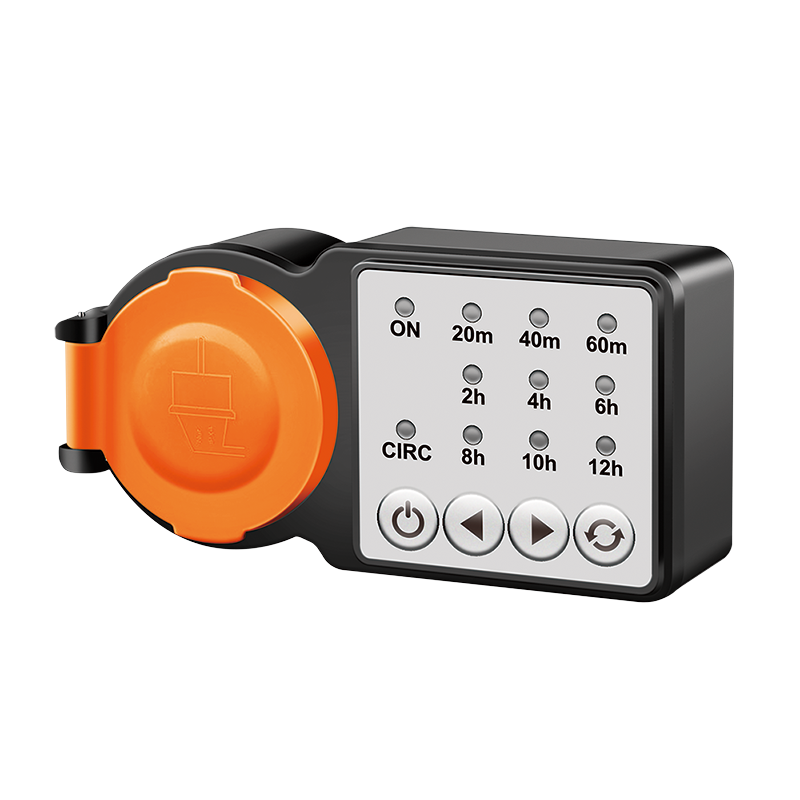 Logilink PRELUNGITOR, Schuko x 1, 230 V/16 A, 50 Hz, max. 3500 W, timer, 4 butoane operare, ET0015 - imagine 3