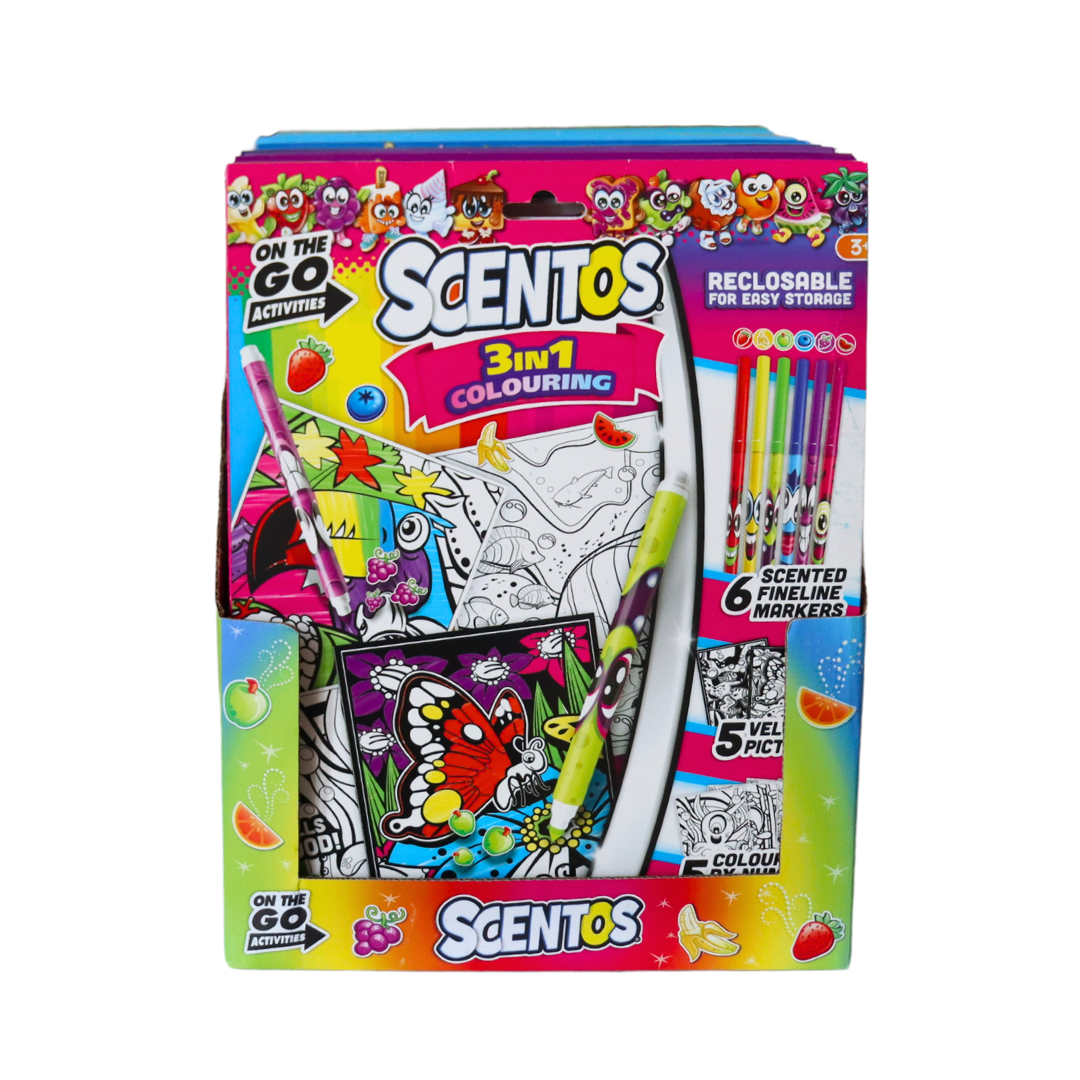 SCENTOS SET PARFUMAT CALATORIE, JUNIOR, 12 buc/set, SCS10533