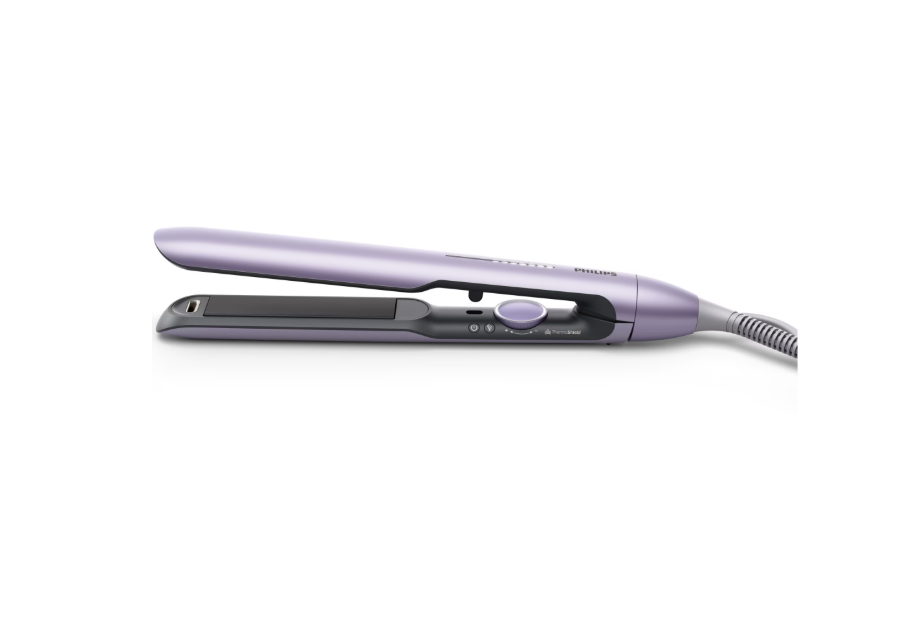 PHILIPS Placa de indreptat parul, 230 grade, Invelis ceramic, Violet, L x A x I (mm), BHS742/00