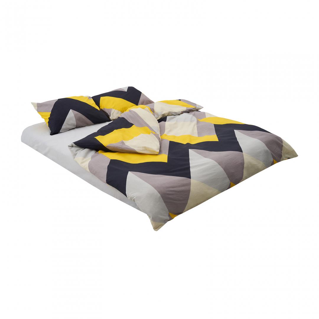HEINNER Lenjerie dubla,100%bumbac,4 piese, Zora, HR-4BED-132-ZRA