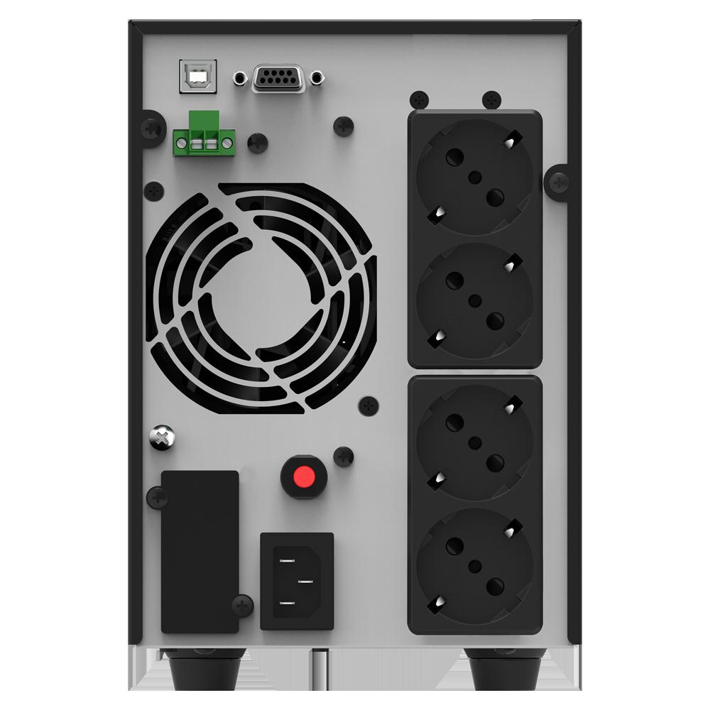 Njoy UPS, ECHO PRO 2000, Online cu sinusoida pura, tower, 2000VA/1600W, AVR, UPOL-OL200EP-CG01B - imagine 3