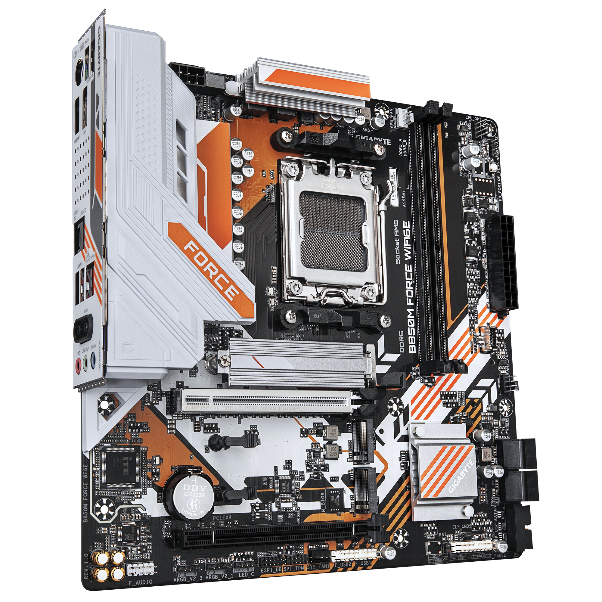 Gigabyte MB B850M FORCE WIFI 6E, B850M FORCE WF6E - imagine 3