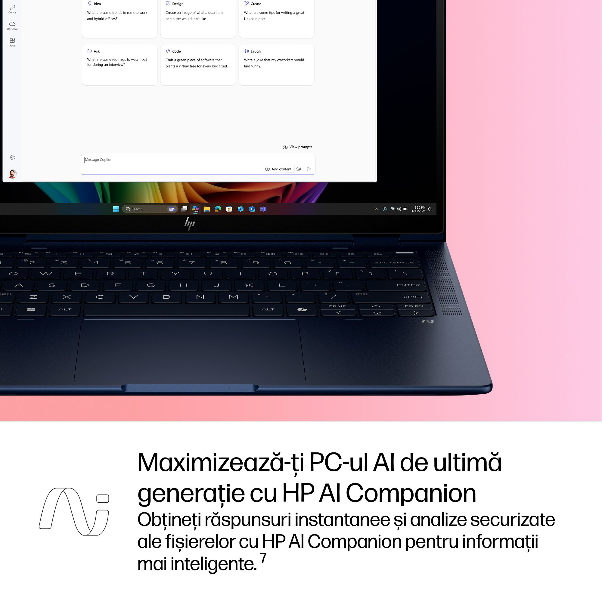 HP xFlipG1i 14T U5-228V 32 1 UMA W11P 1y, B9ZP7ET - imagine 9
