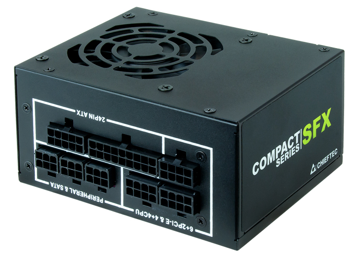 CHIEFTEC SURSA Compact 550 W, modulara, certificare 80 Plus Gold, ventilator 80 mm x 1, CSN-550C