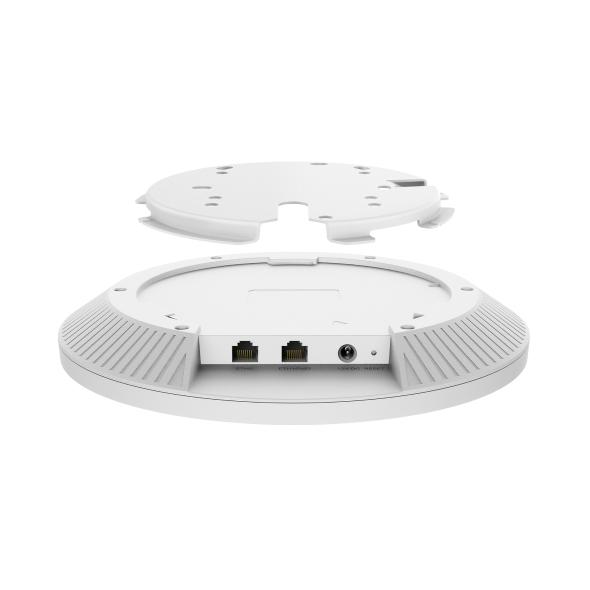 Tp-Link ACCESS POINT wireless Wi-Fi 7 Tri-Band BE19000 Mbps, cu 2× Port 10G, 12 antene, EAP783 - imagine 3