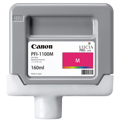 Canon Cartus Cerneala Original Magenta, PFI-1100M pentru IPF PRO-2000|PRO-4000|PRO-6000, 0852C001AA