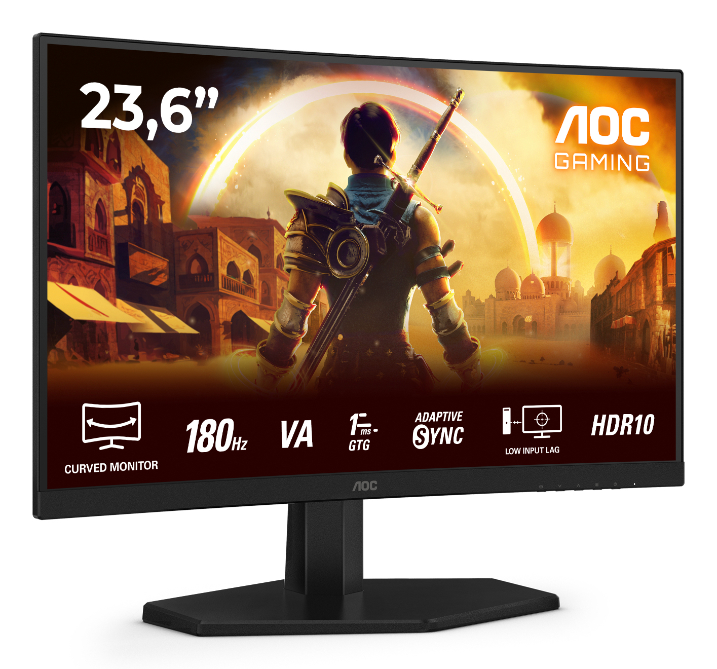 AOC MONITOR 24", C24G42E - imagine 2