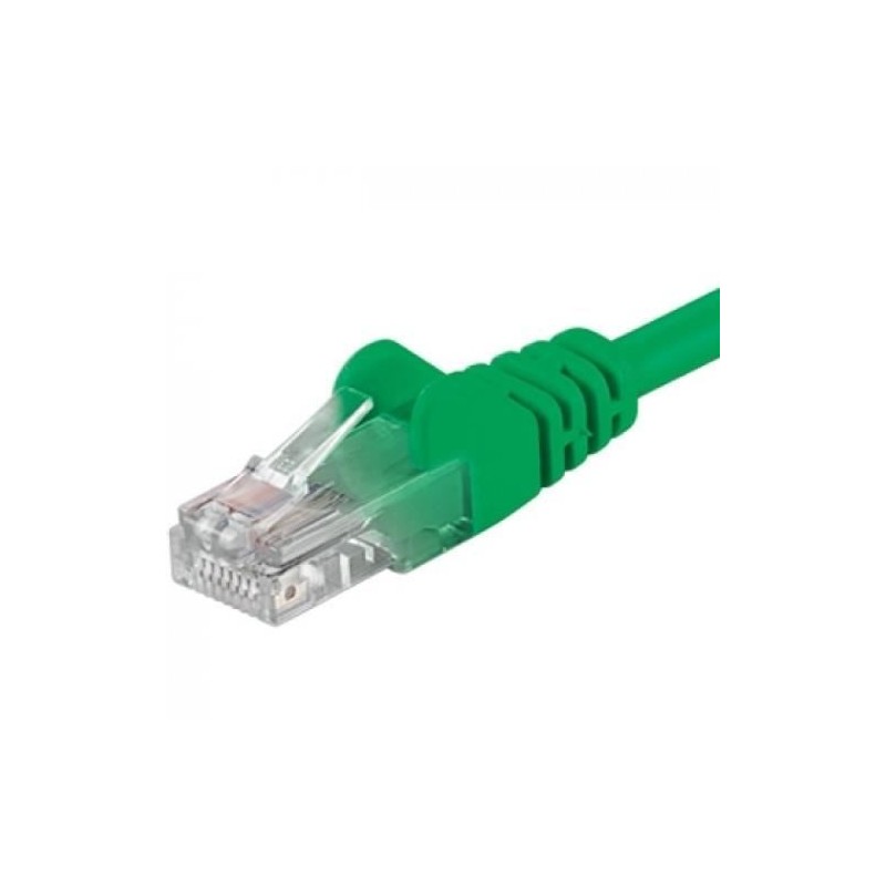 PremiumCord Patchcord UTP RJ45-RJ45 Cat.6, 2m, verde, UTP-6-2-GN