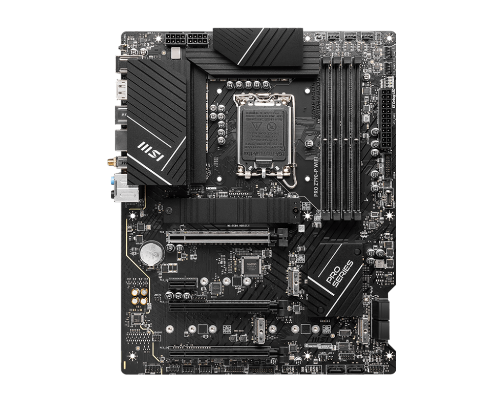 MSI LGA1700 ATX MB DDR5 3xPCI-Ex 16 6xSATA, PRO Z790-P WIFI - imagine 2