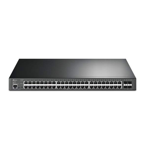 Tp-Link SWITCH POE L2+ Managed 48× Porturi Gigabit L2+ si 4× Sloturi 10GE SFP+, carcasa, SG3452XP