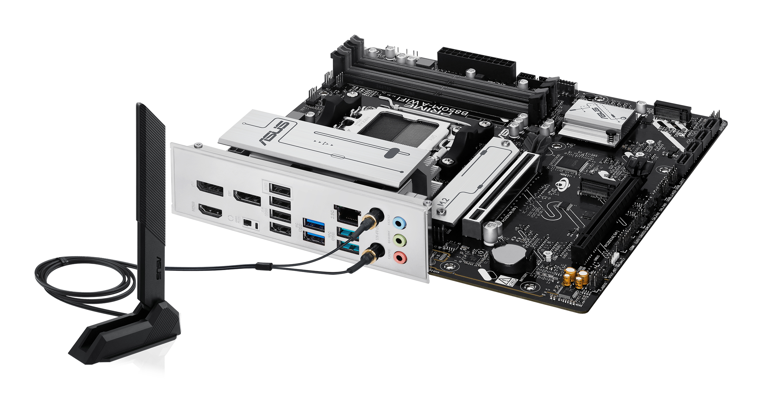 Asus MB AMD B850 SAM5 MATX/, PRIME B850M-A WIFI - imagine 10
