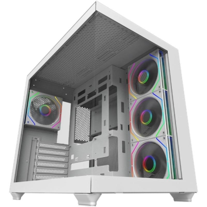 AQIRYS Carcasa Orcus, RGB, Mid Tower, White, AQRYS_ORCUSWH