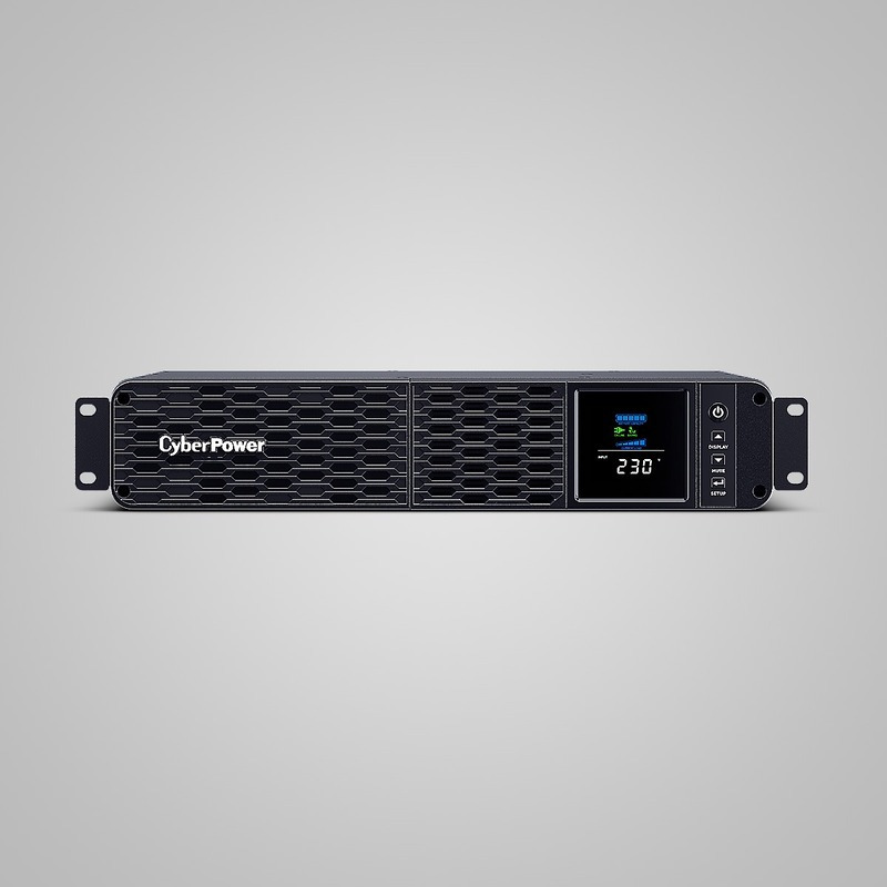 Cyber Power UPS Line Int. cu sin. pura, cu management, Rack 2U, LCD, 1200VA/720W, CP1200EIPFCRM2U