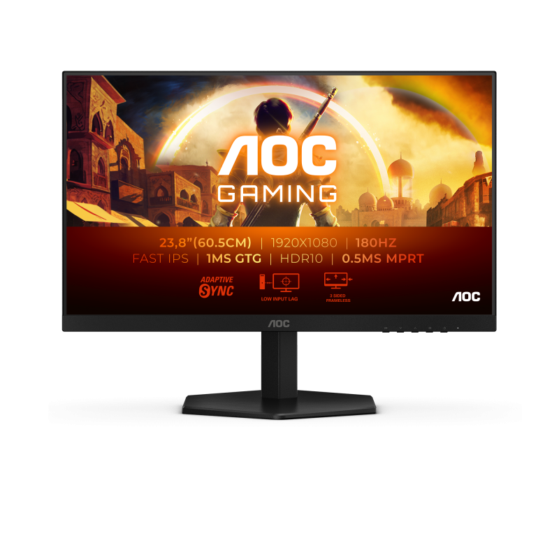 AOC Monitor Gaming, 24", 1920 x 1080 pixeli, Black, 24G42E