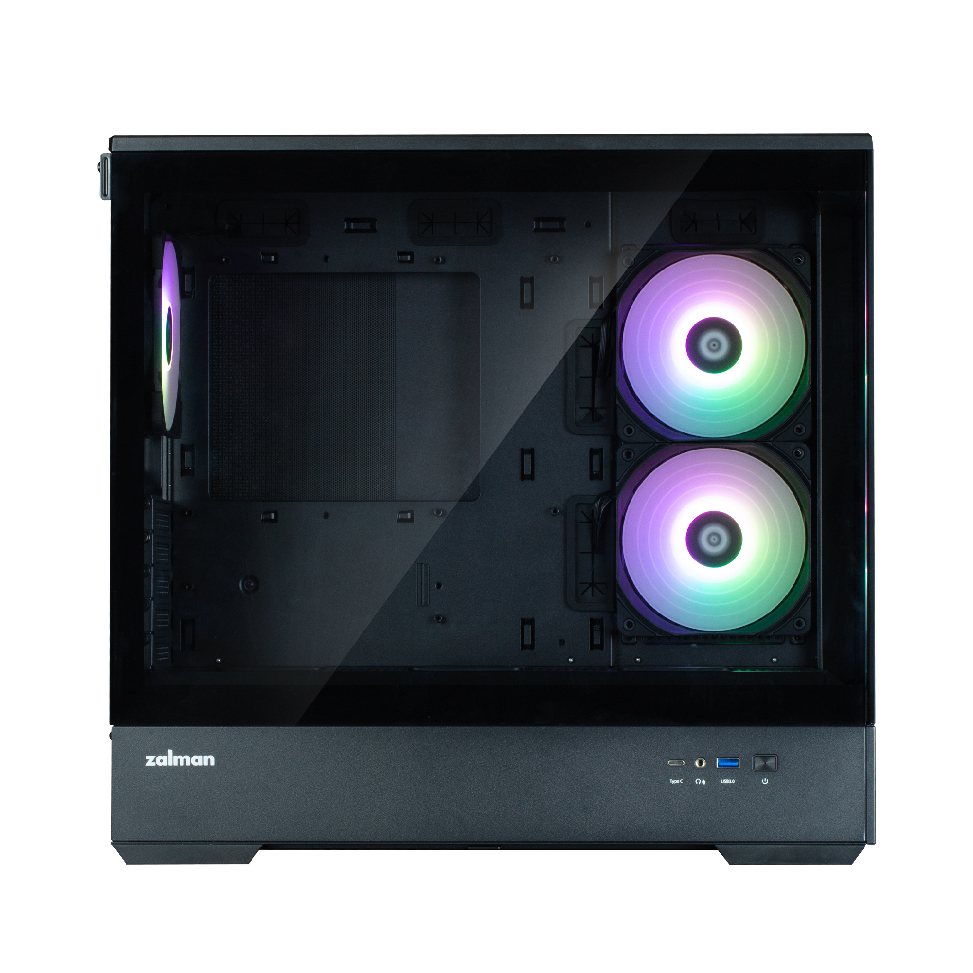 Zalman CARCASA P30 v2, P30 Black V2 - imagine 3