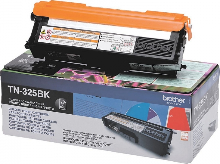 BROTHER Toner Original Black pentru HL-4140|4150|4570|DCP-9270|9055|MFC-9970|9460, 4K, TN325BK