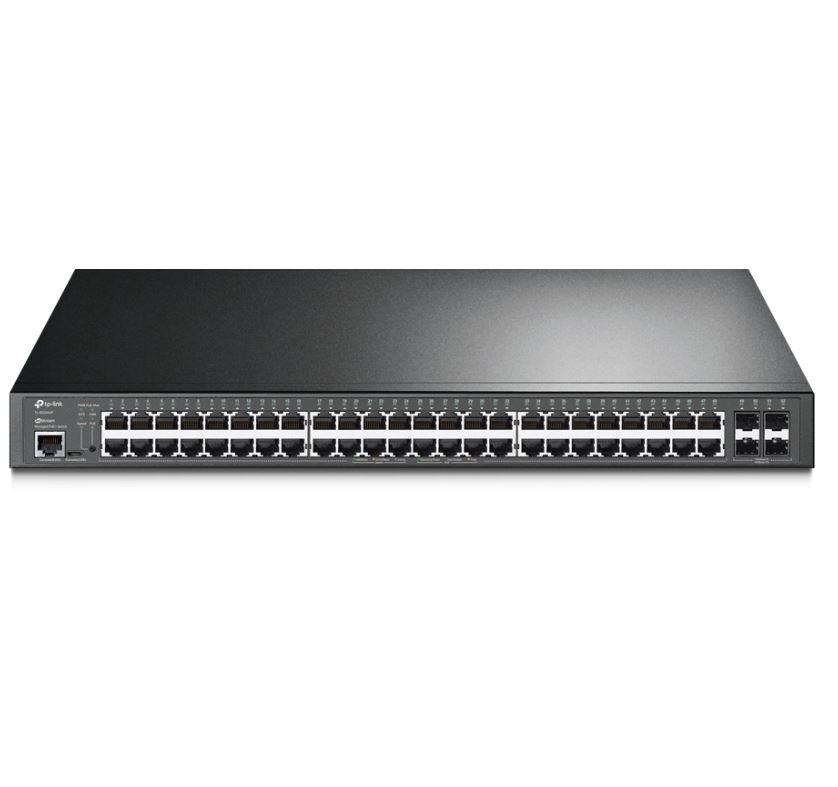 TP-LINK JetStream™ 52-Port Gigabit L2+ Managed Switch with 48-Port PoE+, 802.3at/af, TL-SG3452P