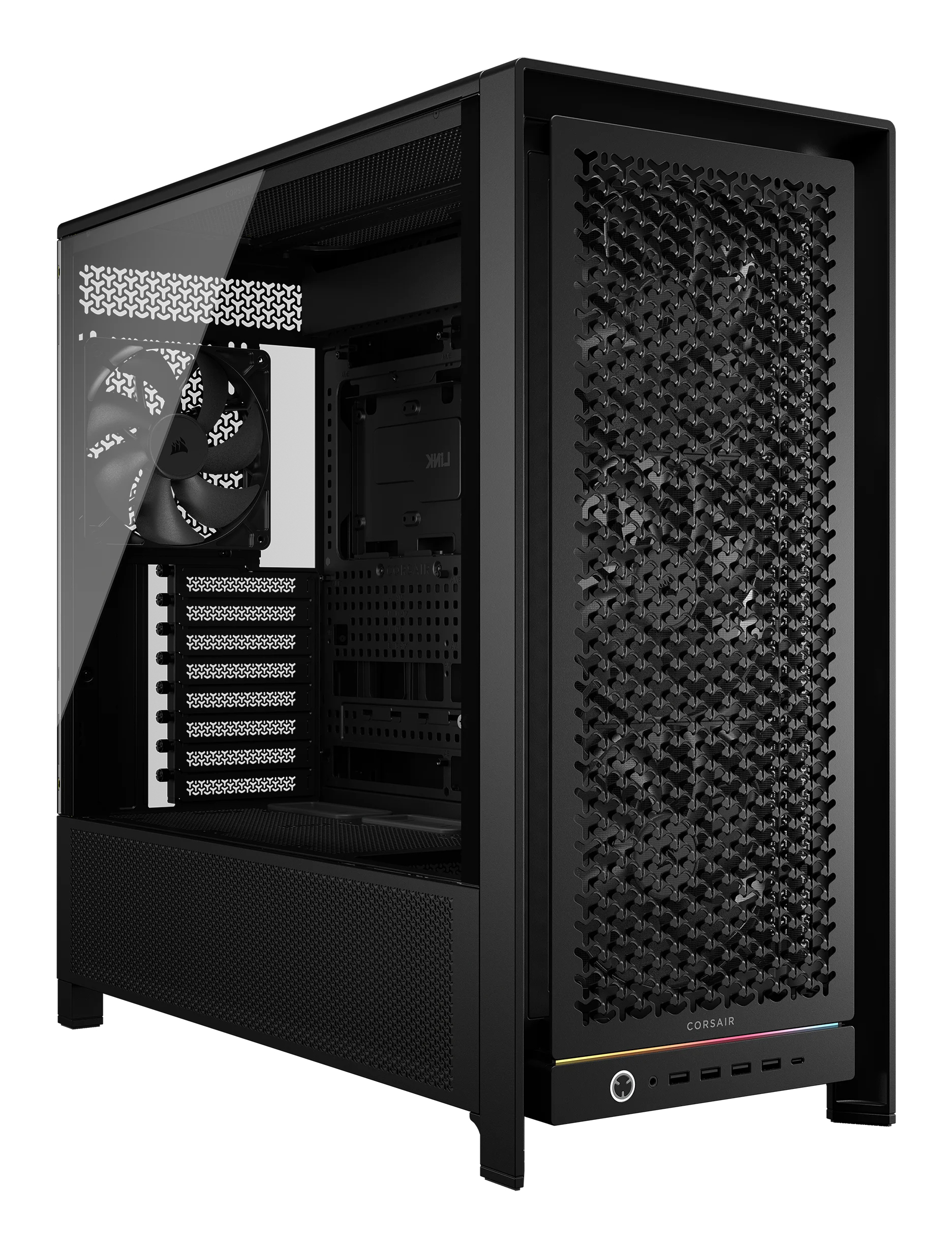 Corsair Carcasa FRAME 5000D RS, Mid-Tower, Negru, CC-9011307-WW