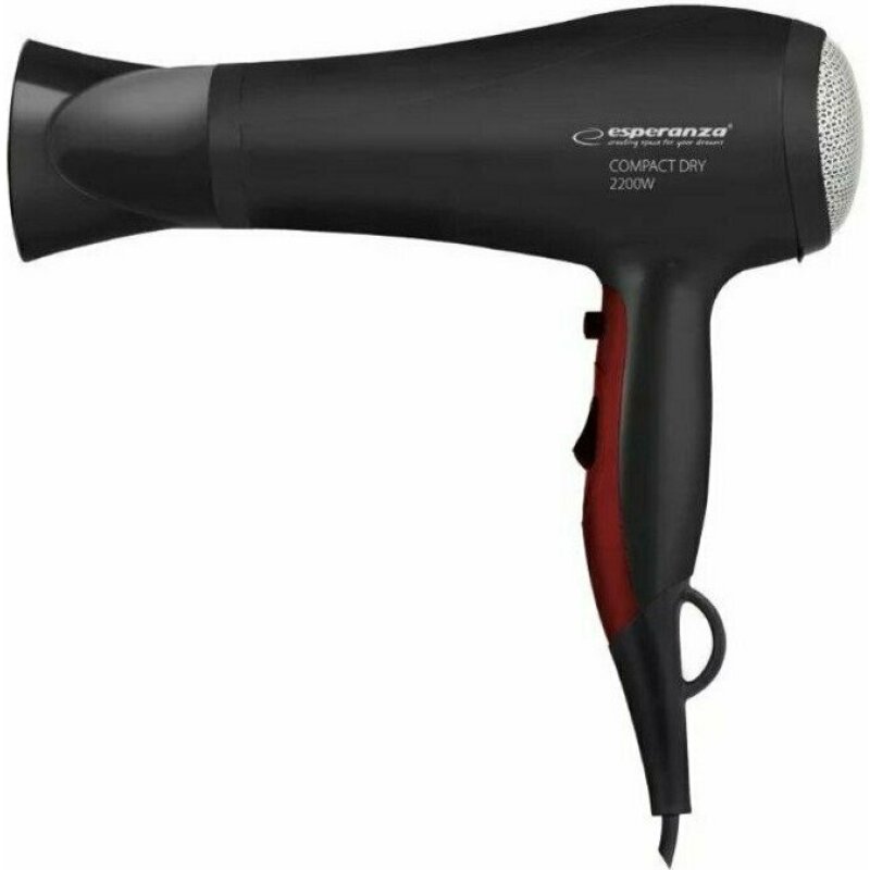 Esperanza Uscator de par Pamela 2200W Negru, EBH004K