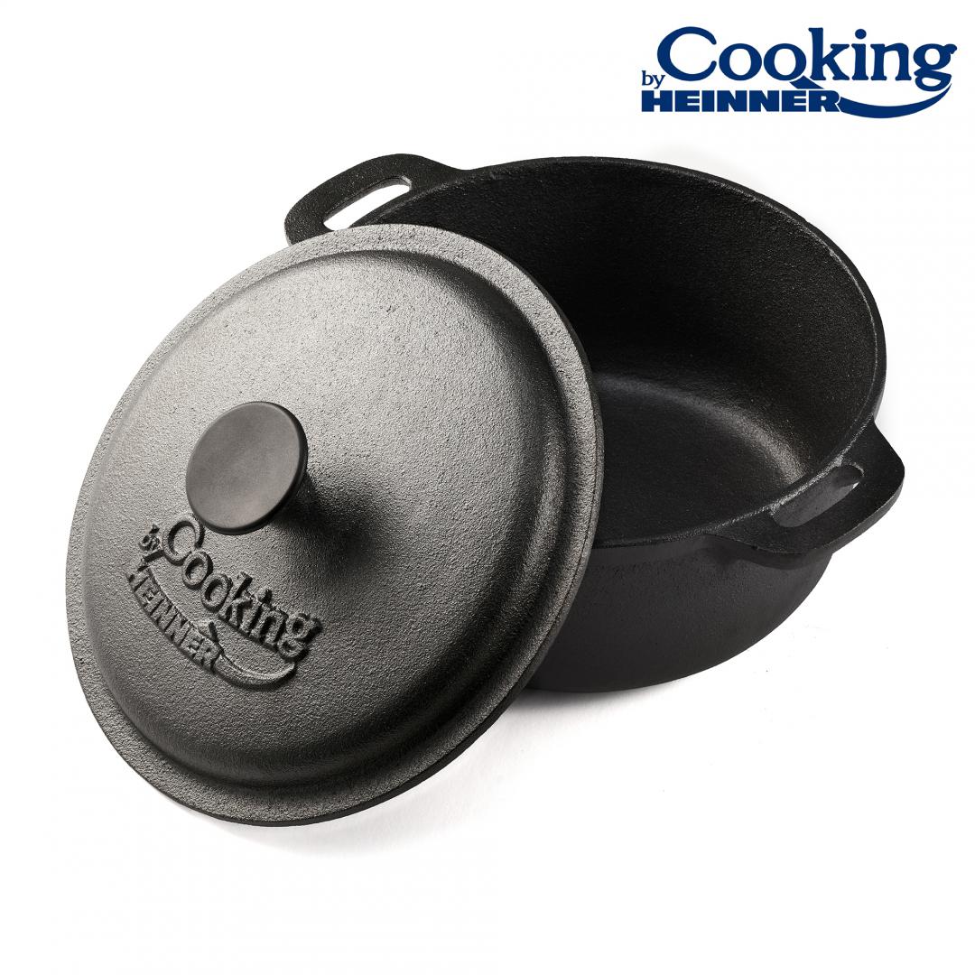 HEINNER SEMIOALA FONTA PURA+CAPAC 24x10.8CM,3.8L, COOKING BY, HR-TNJ-5A24