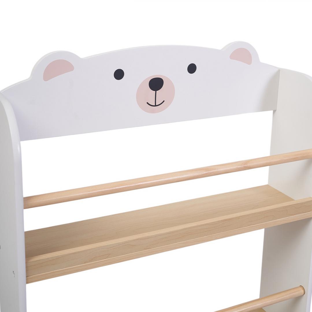 U-GROW Biblioteca carti si jucarii Bear, UG-74BIBL - imagine 5