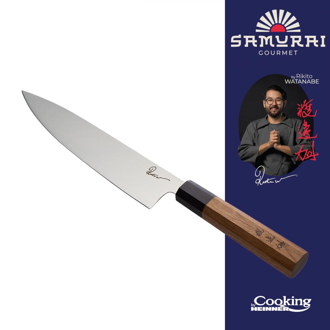 HEINNER CUTITUL BUCATARULUI 20 CM, RIKITO WATANABE, SAMURAI GOURMET, COOKING BY, HR-EVI-R20